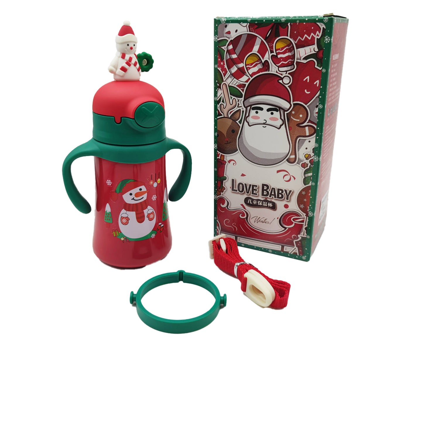 Santa Claus Christmas Cartoon Tumbler CP3103-12 (3PC)