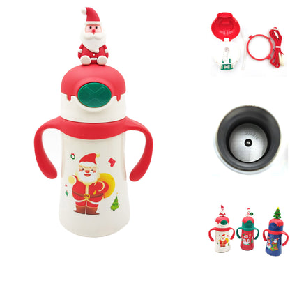 Santa Claus Christmas Cartoon Tumbler CP3103-12 (3PC)