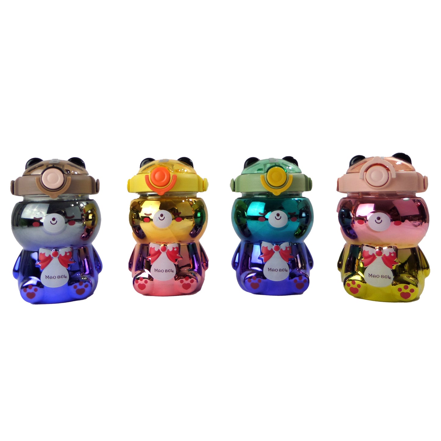 Bear Gradient Shiny Water Bottle CP3630-1 (12PC)