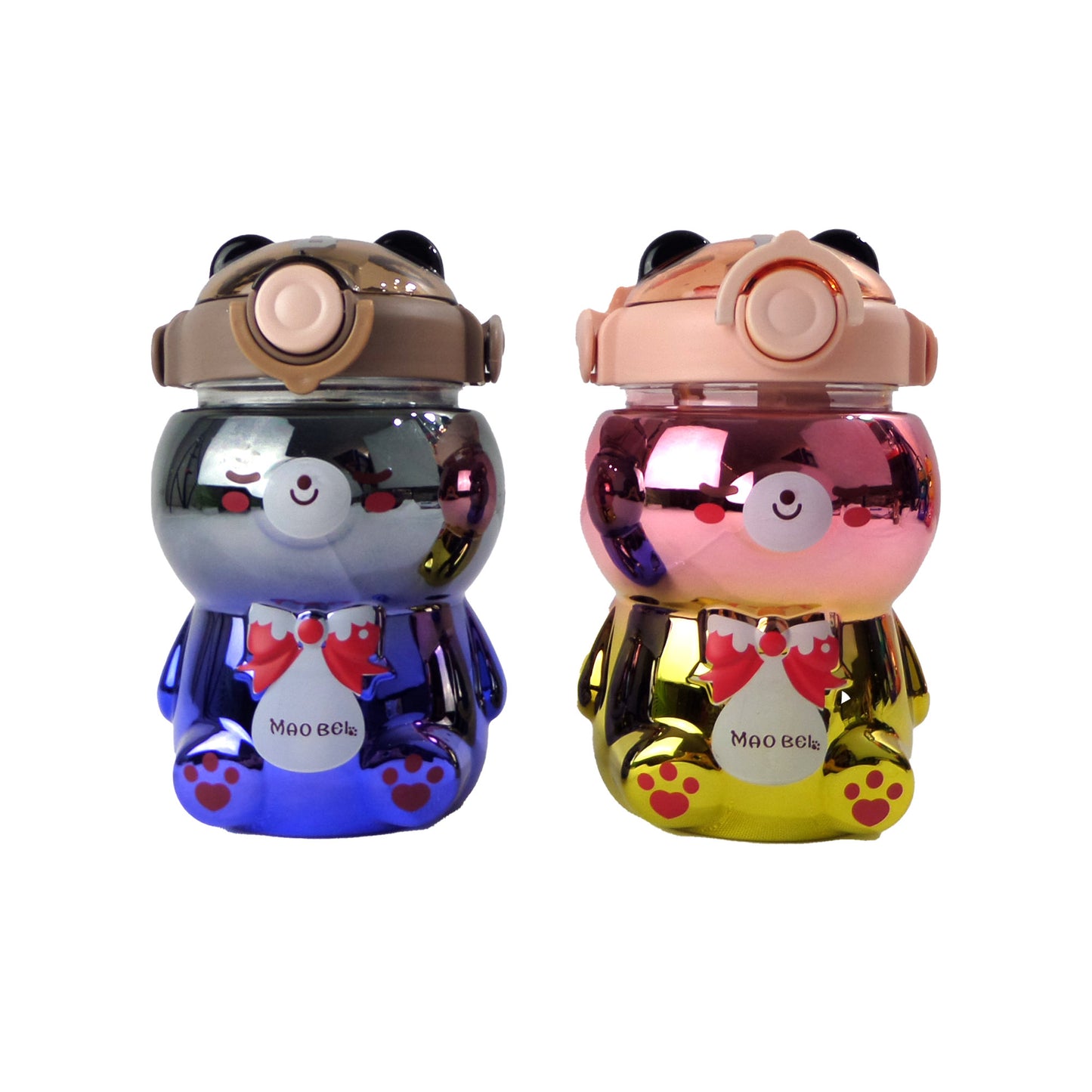 Bear Gradient Shiny Water Bottle CP3630-1 (12PC)