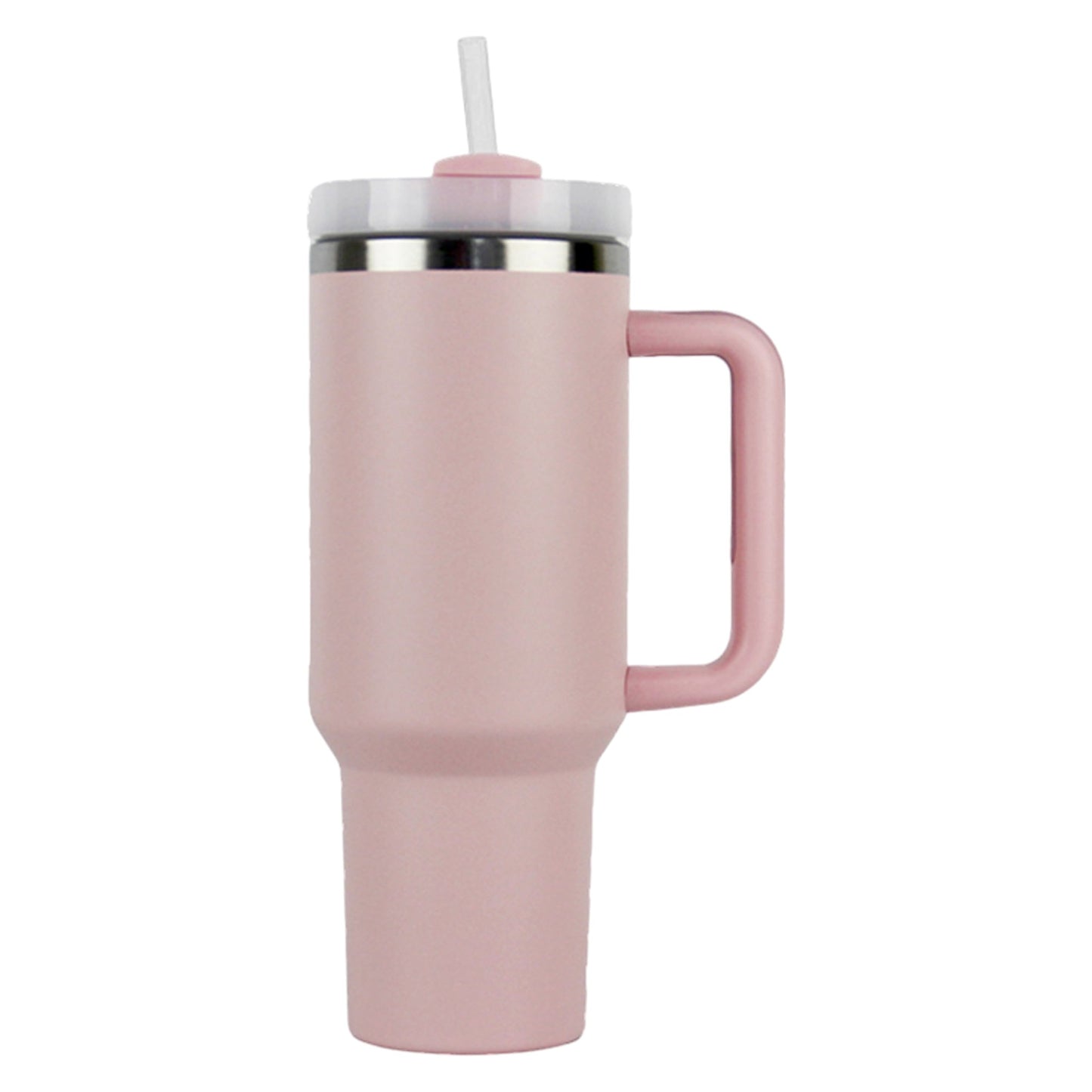40oz Stainless Steel Tumbler With Handle, Straw, Lid CP4417-1 CP4415-4 CP4130-2(6pc)