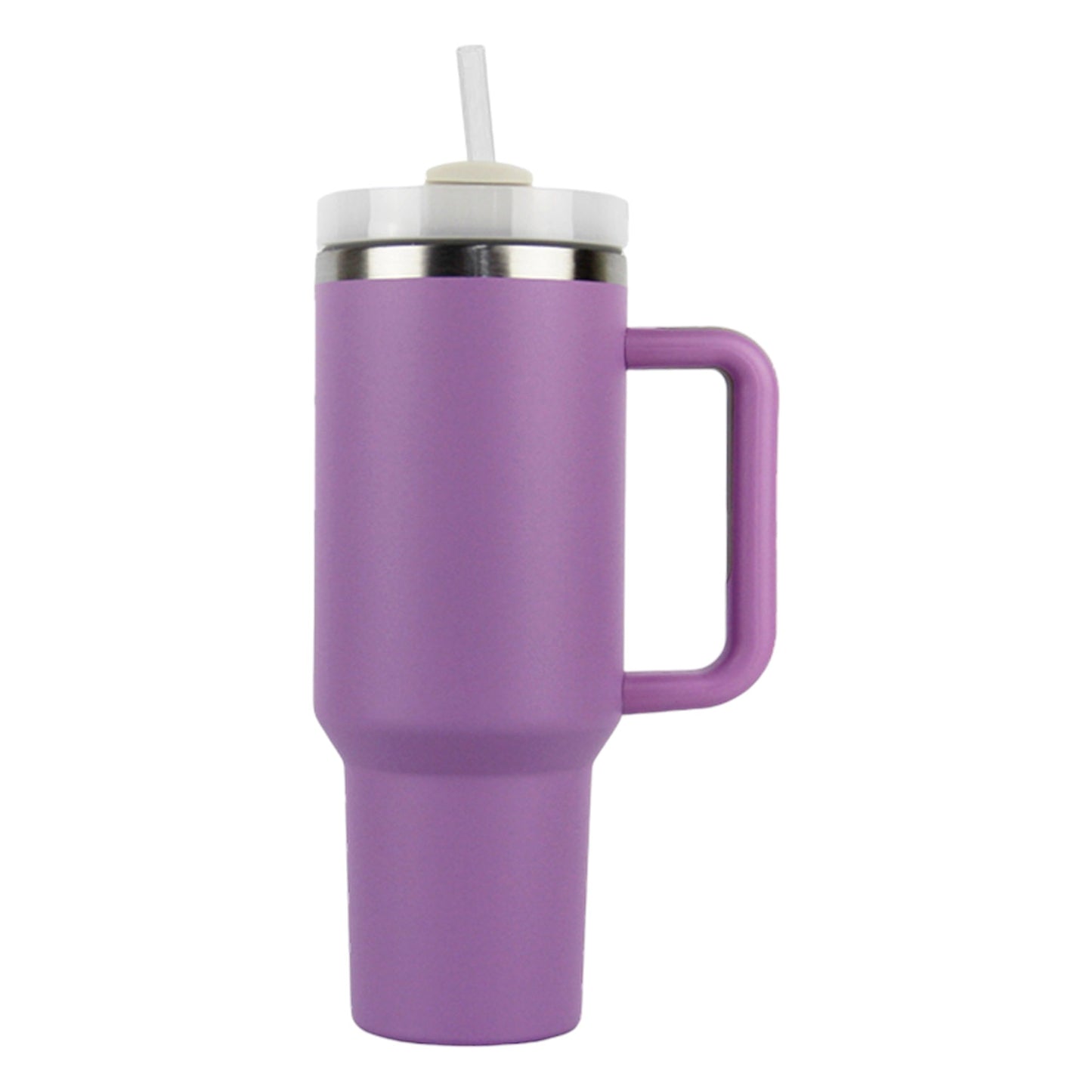 40oz Stainless Steel Tumbler With Handle, Straw, Lid CP4417-1 CP4415-4 CP4130-2(6pc)