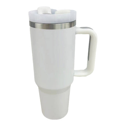 40oz Stainless Steel Tumbler With Handle, Straw, Lid CP4417-1 CP4415-4 CP4130-2(6pc)
