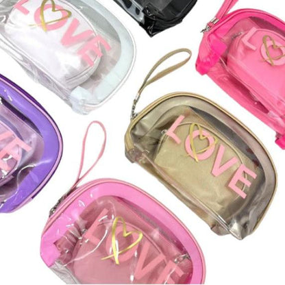 Clear Love Pouch Set MK4226-11 (12SET)