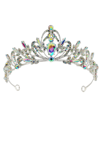 Crystal Tiara Crown CR111-22 (1pc)