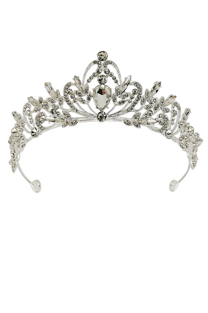 Crystal Tiara Crown CR111-22 (1pc)