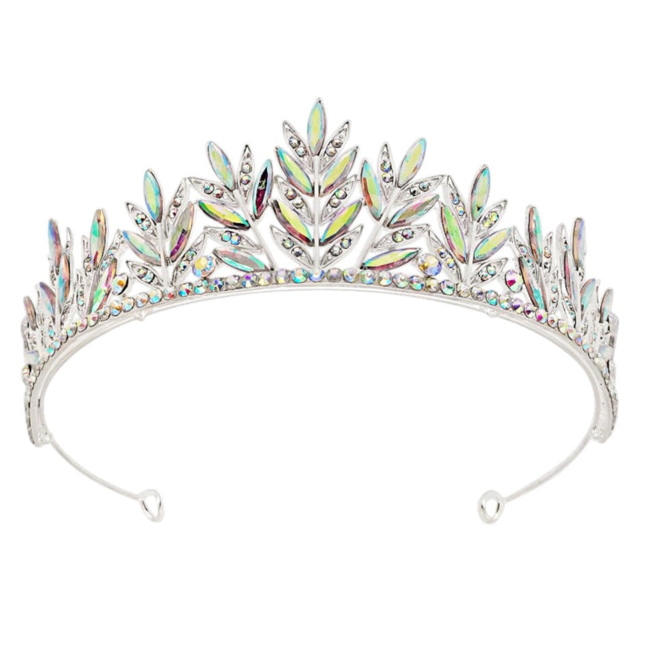 Crystal Tiara Crown CR111-6 (1pc)