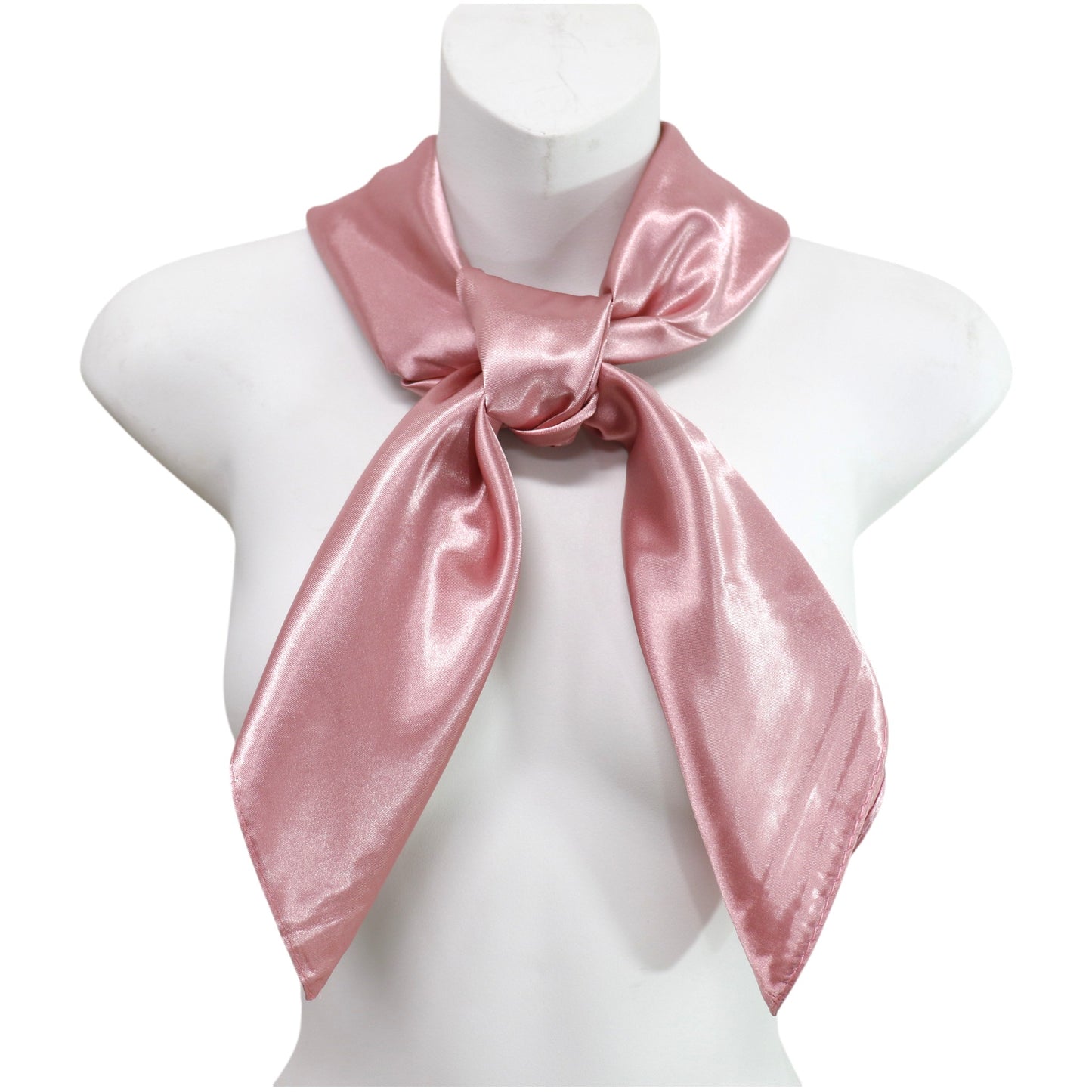 Satin Scarf Plain ST327A (12PC)