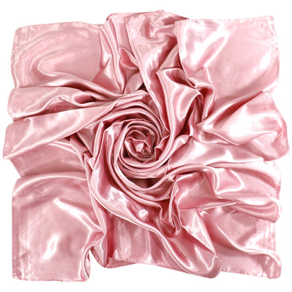 Satin Scarf Plain ST327A (12PC)