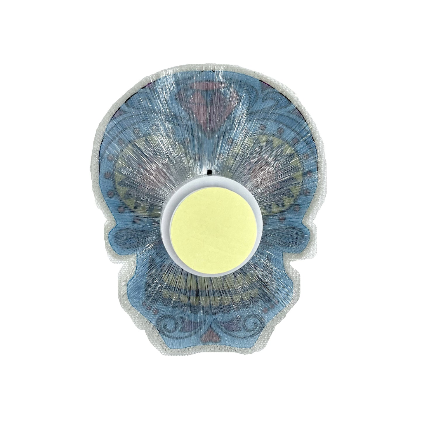Halloween Skull Light Decoration Sticker SS823-51A. (12PC)