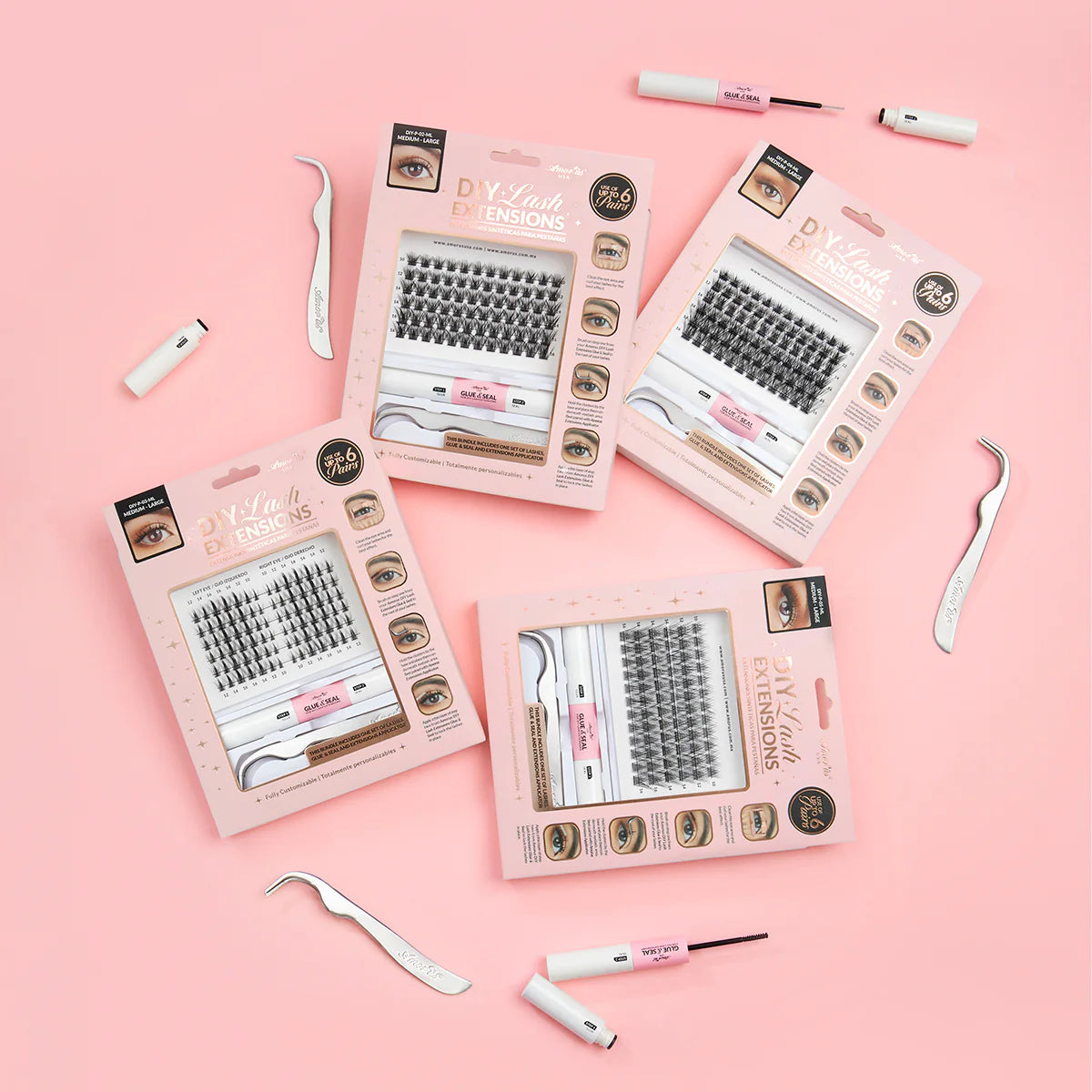 Starter Kit Diy Lash Extensions Bundle EL0702 (1pc)