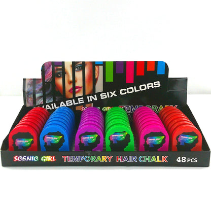 Temporary Hair Color Chalk DM4127-4 (48PC)