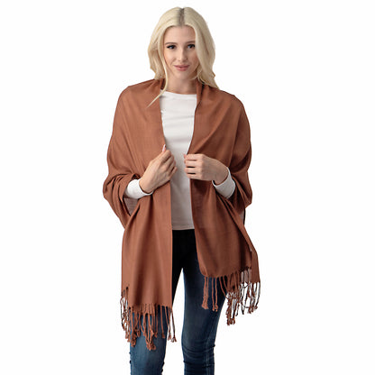Plain Pashmina PP1028A. (12PC)