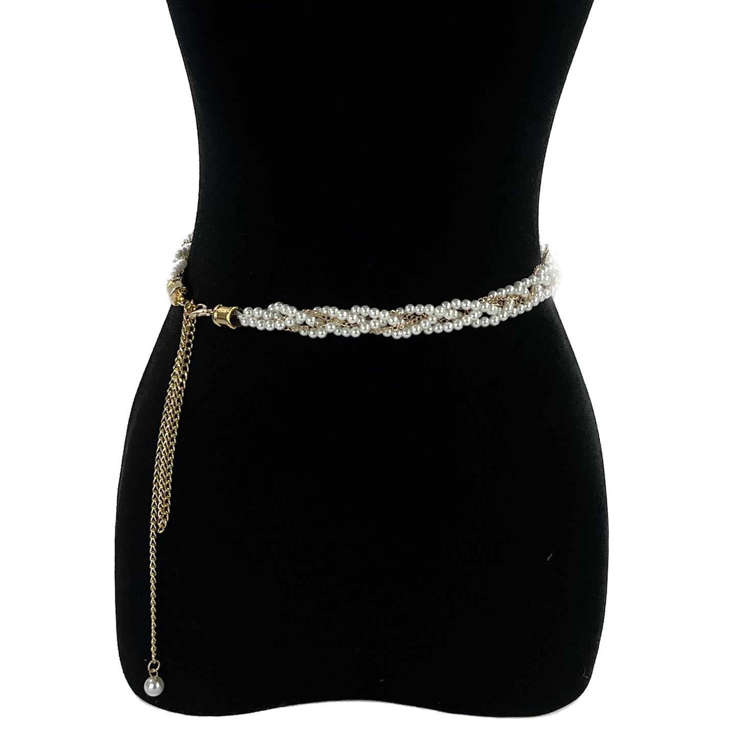 Pearl Twist Chain Belt BT0506-5 (4PC)