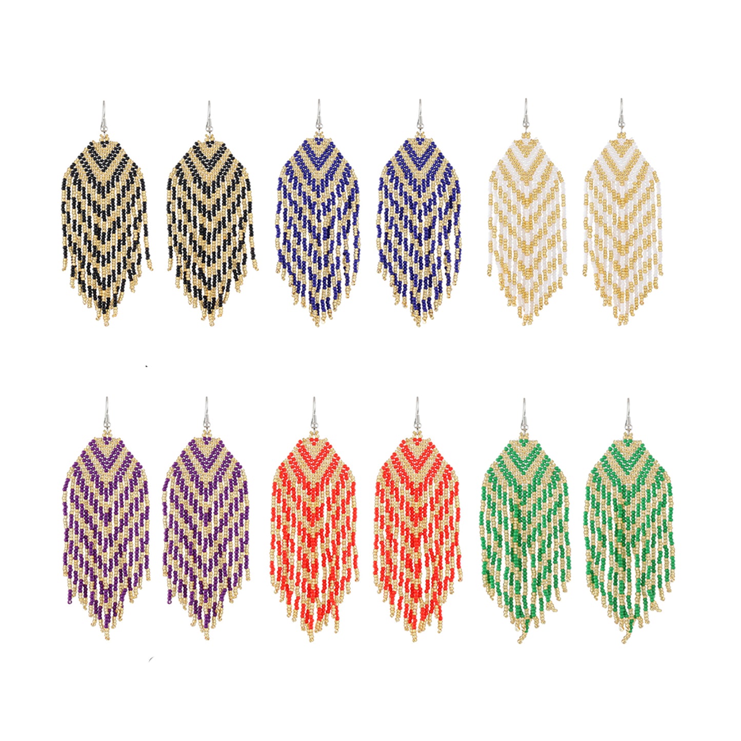Arrow Bead Earring ER2829-17 (12PC)