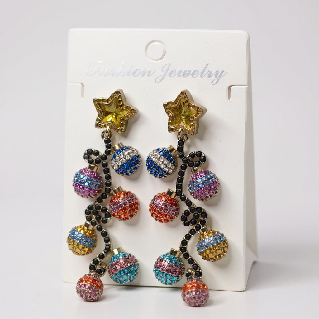 Christmas Light Earring ER2913-28. (12PC)
