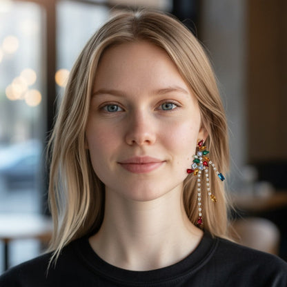 Christmas Decoration Earring ER2913-34. (12PC)