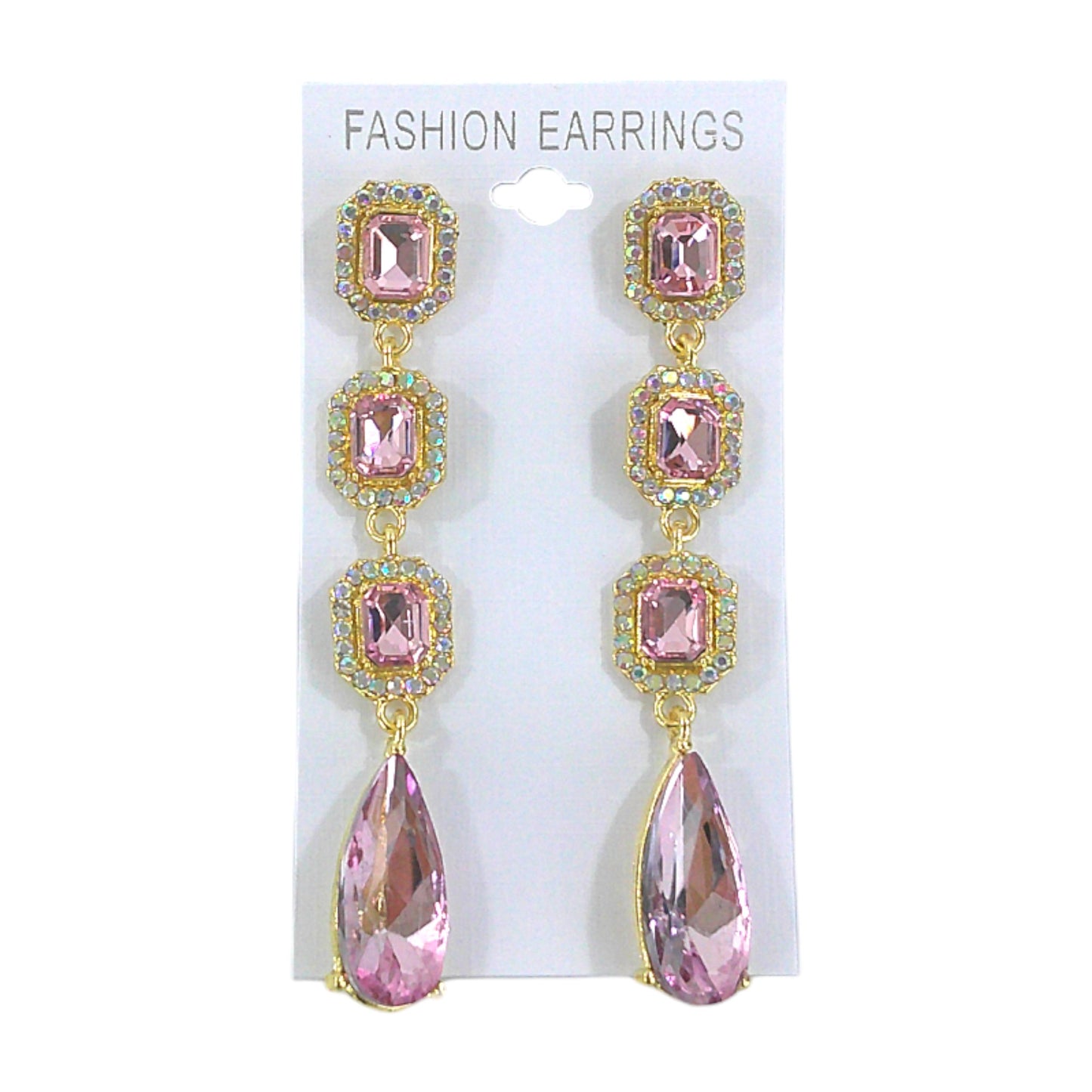 Pear Crystal Drop Bridal Earring ER4312-19 (12PC)