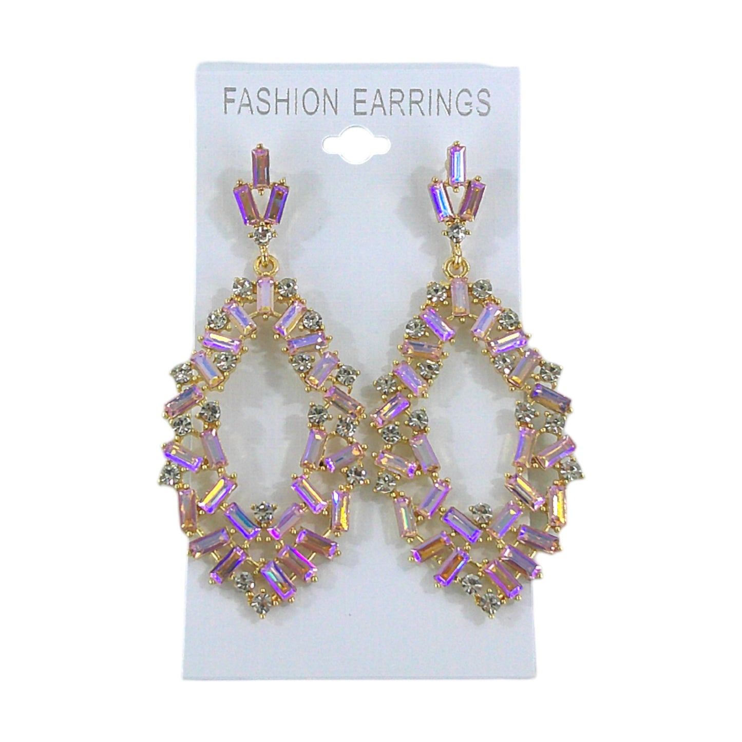 Crystal Oval Drop Bridal Earring ER4312-20 (12PC)