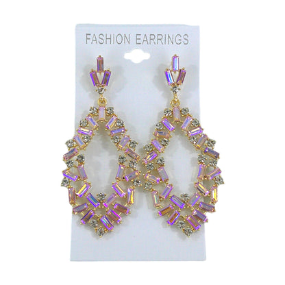 Crystal Oval Drop Bridal Earring ER4312-20 (12PC)