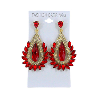 Crystal Pearl Drop Bridal Earring ER4312-21 (12PC)