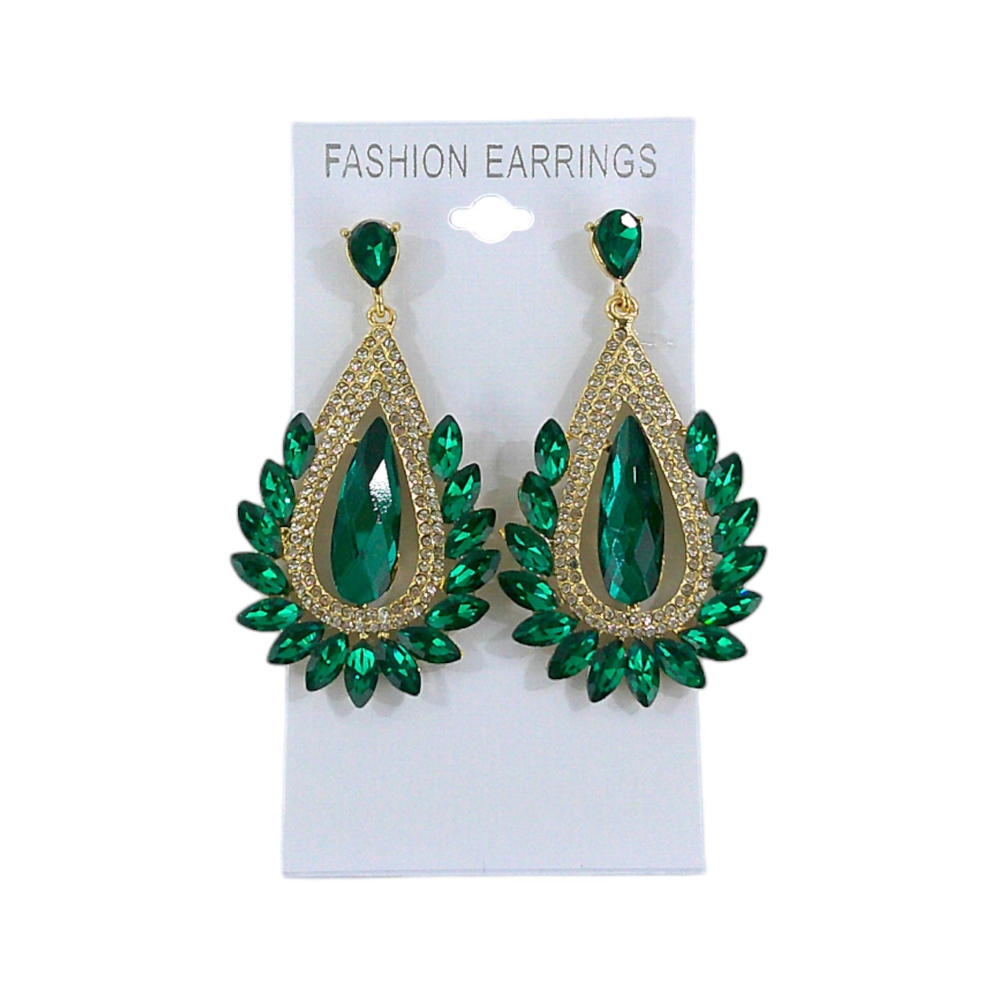 Crystal Pearl Drop Bridal Earring ER4312-21 (12PC)