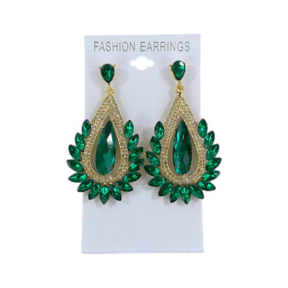 Crystal Pearl Drop Bridal Earring ER4312-21 (12PC)