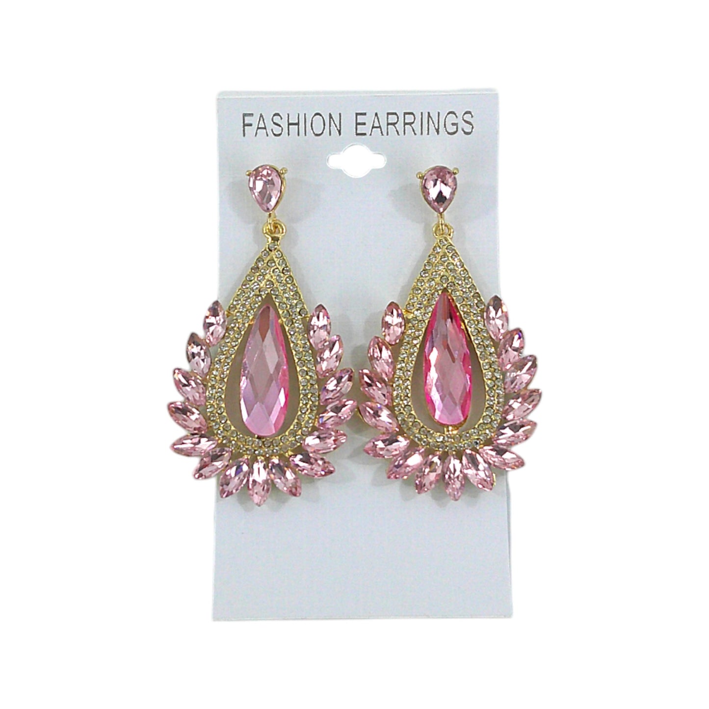 Crystal Pearl Drop Bridal Earring ER4312-21 (12PC)