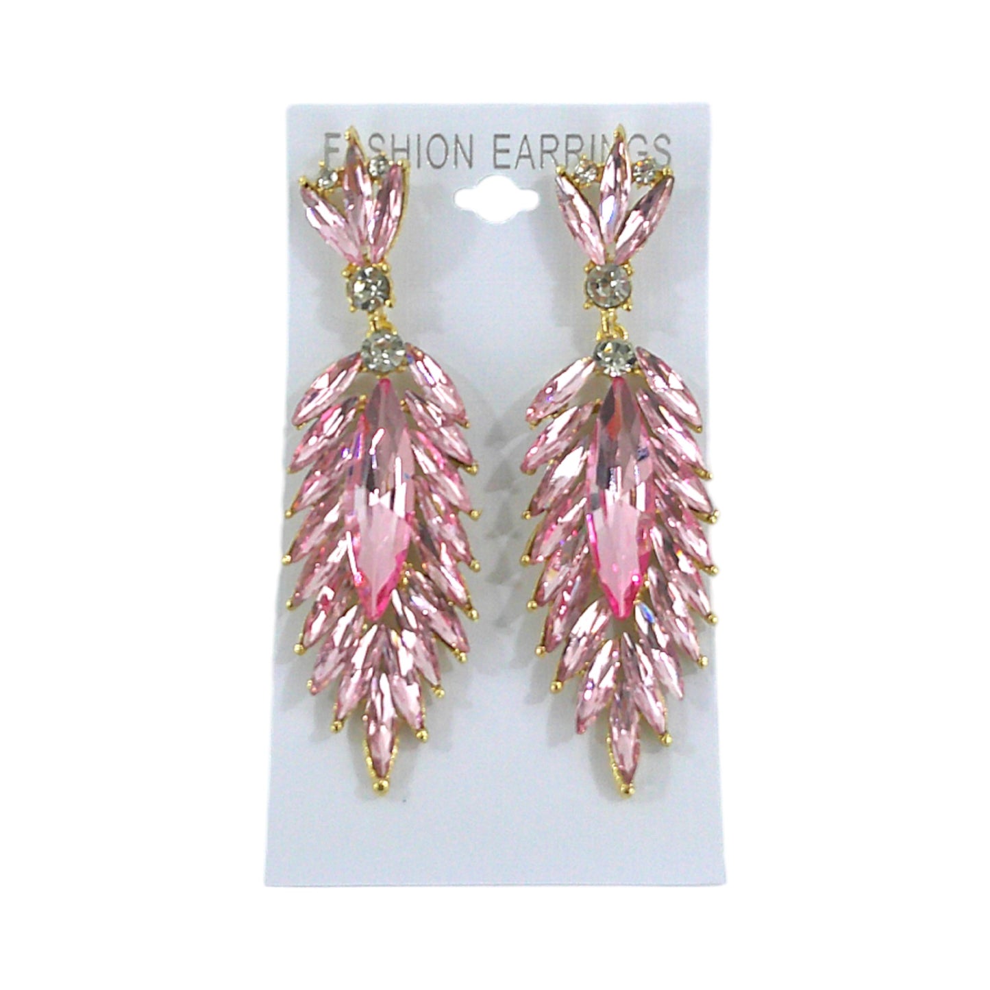 Crystal Feather Drop Bridal Earring ER4312-23 (12PC)