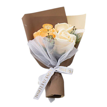 Mix Rose Short Stem Artificial Flower Bouquet FA006-C (12PC)