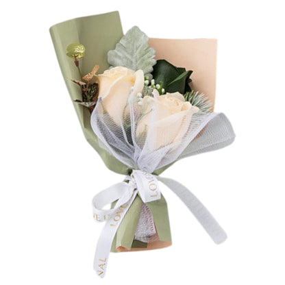Mix Rose Short Stem Artificial Flower Bouquet FA006-C (12PC)