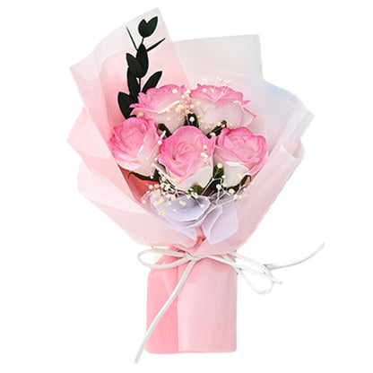 Mix Rose Short Stem Artificial Flower Bouquet FA009 (12PC)