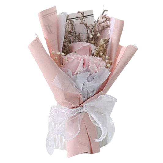 MIX ROSE SHORT STEM ARTIFICIAL FLOWER BOUQUET FA010 (12PC)