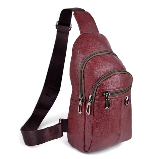 Synthetic Leather Crossbody Sling Bag FBG1847. (3PC)
