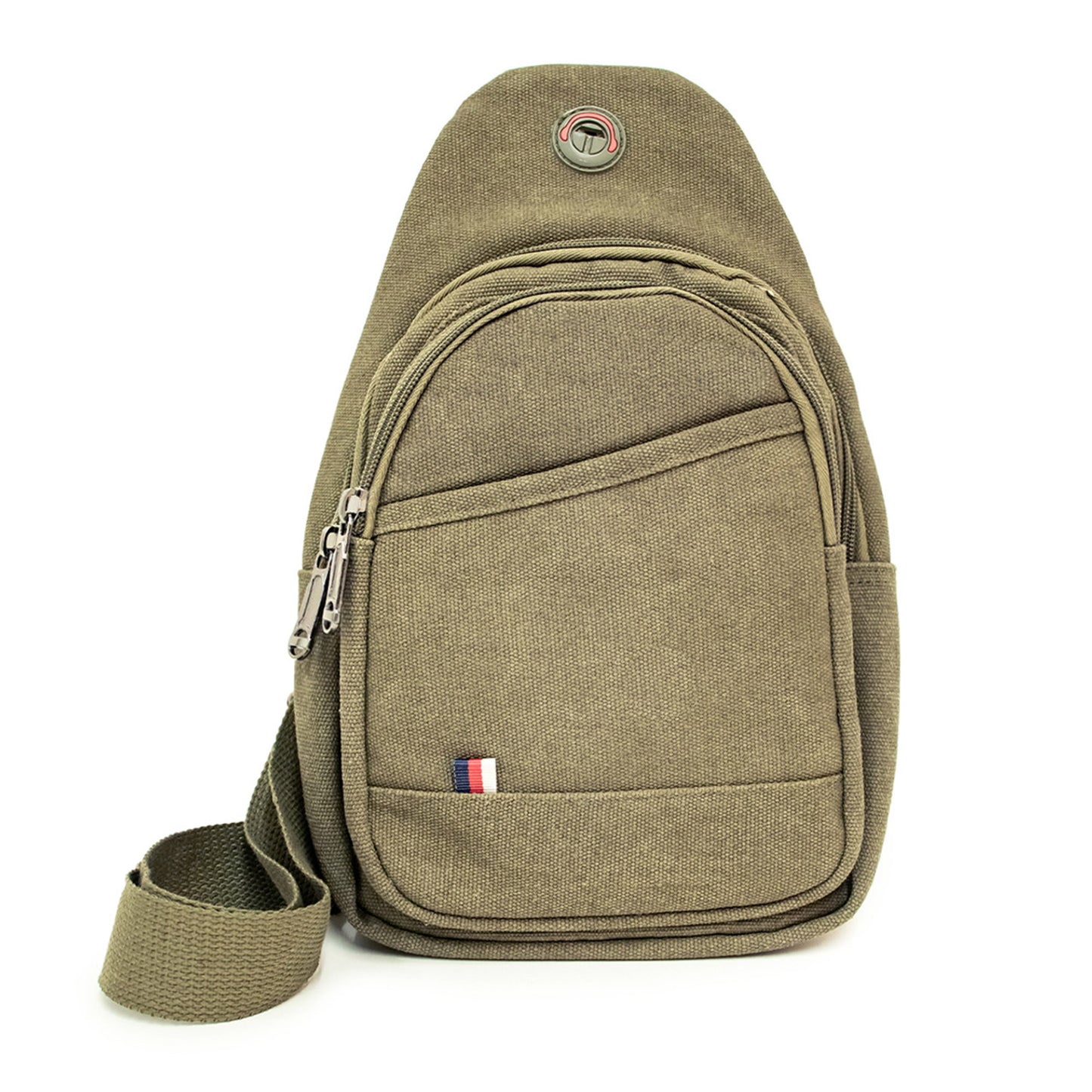 Canvas Crossbody Sling Bag FBG1863. (3pc)