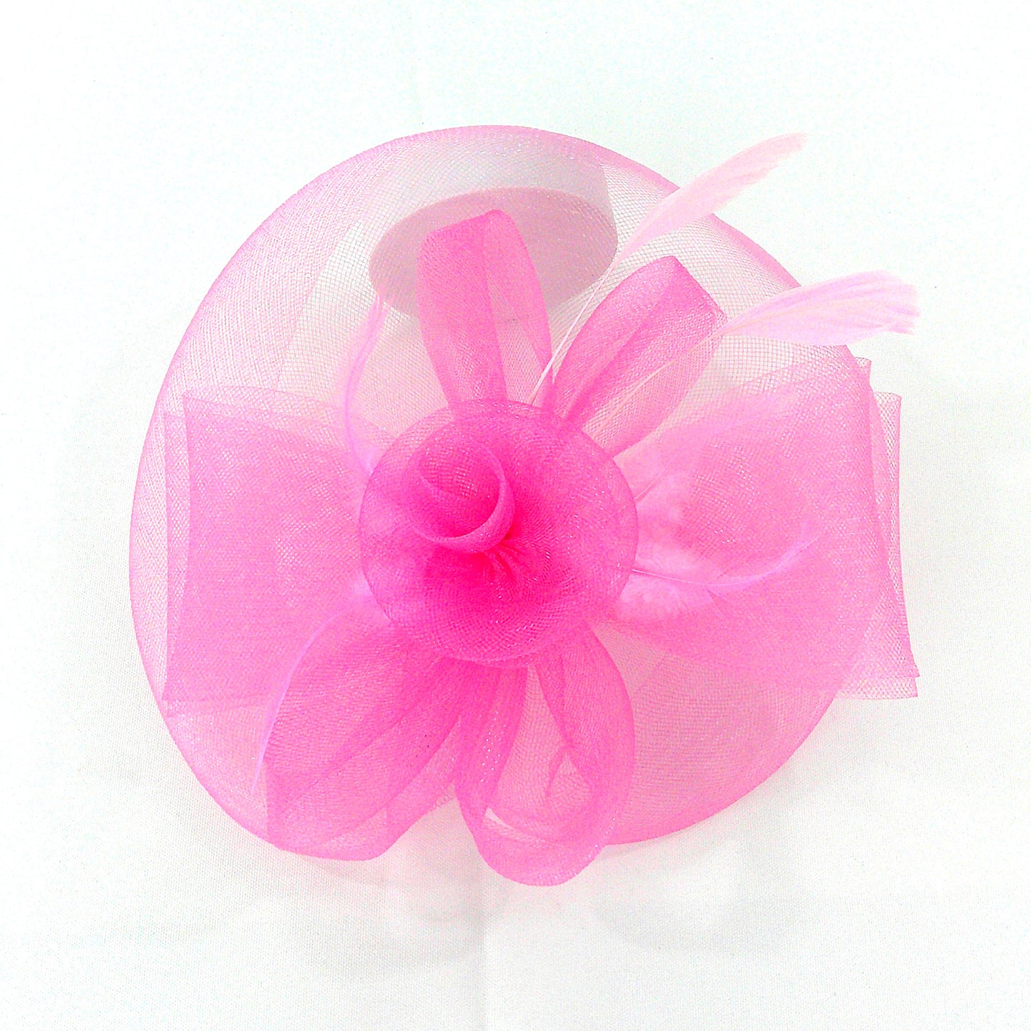 Kentucky Derby & Tea Party Flower Feather Hat FF805 (2PC)
