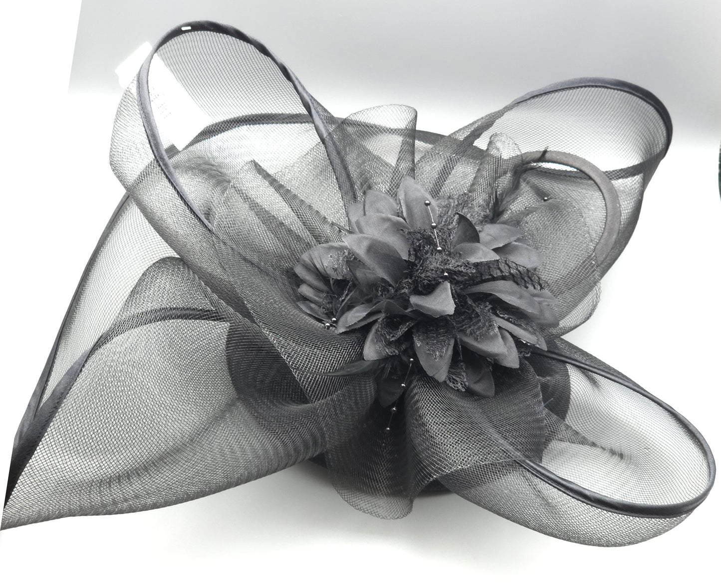 Fascinator Kentucky Derby & Tea Party Flower Feather Hat FF813(3PC)