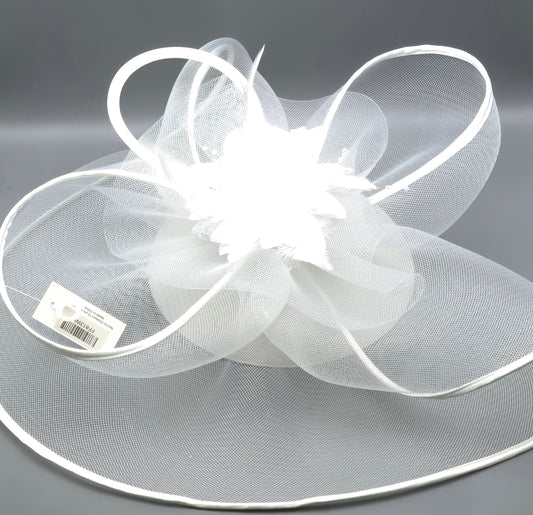 Fascinator Kentucky Derby & Tea Party Flower Feather Hat FF813(3PC)
