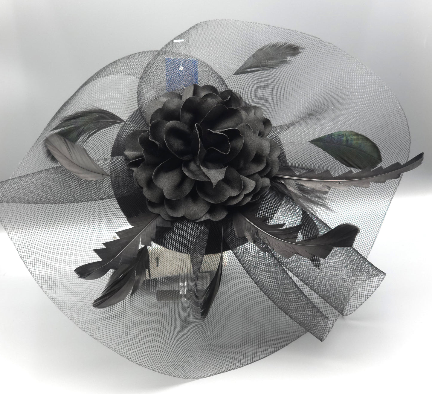 Fascinator Kentucky Derby & Tea Party Flower Feather Hat FF815(3PC)