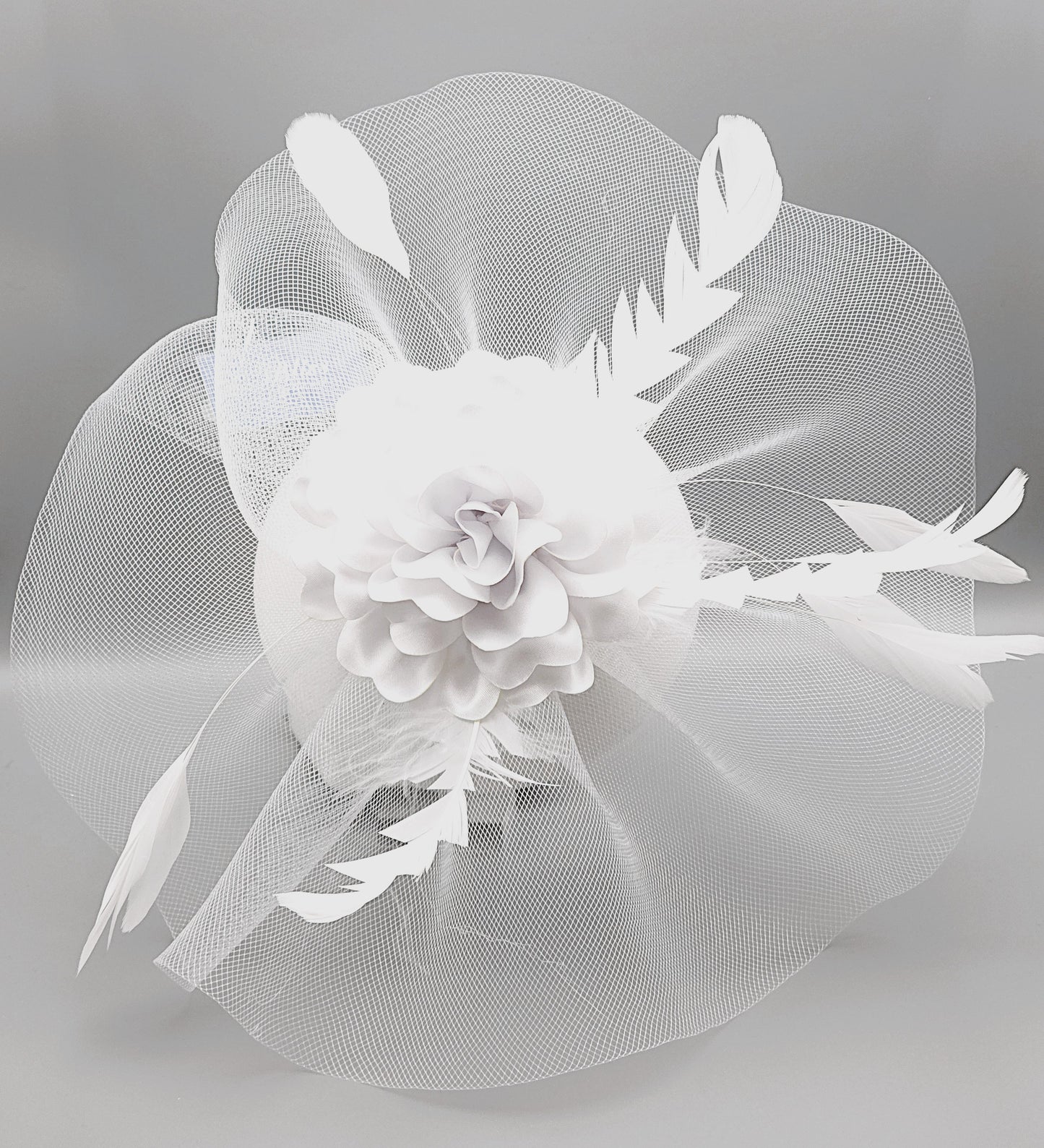 Fascinator Kentucky Derby & Tea Party Flower Feather Hat FF815(3PC)