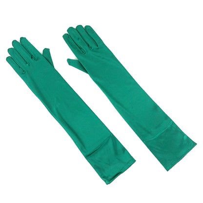 Satin 18 Inch Long Gloves FG528-12BL (6pc)