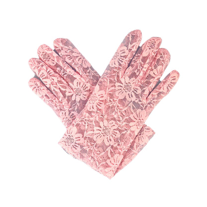 Lace Flower Wedding Gloves FG530-2-C (12pc)