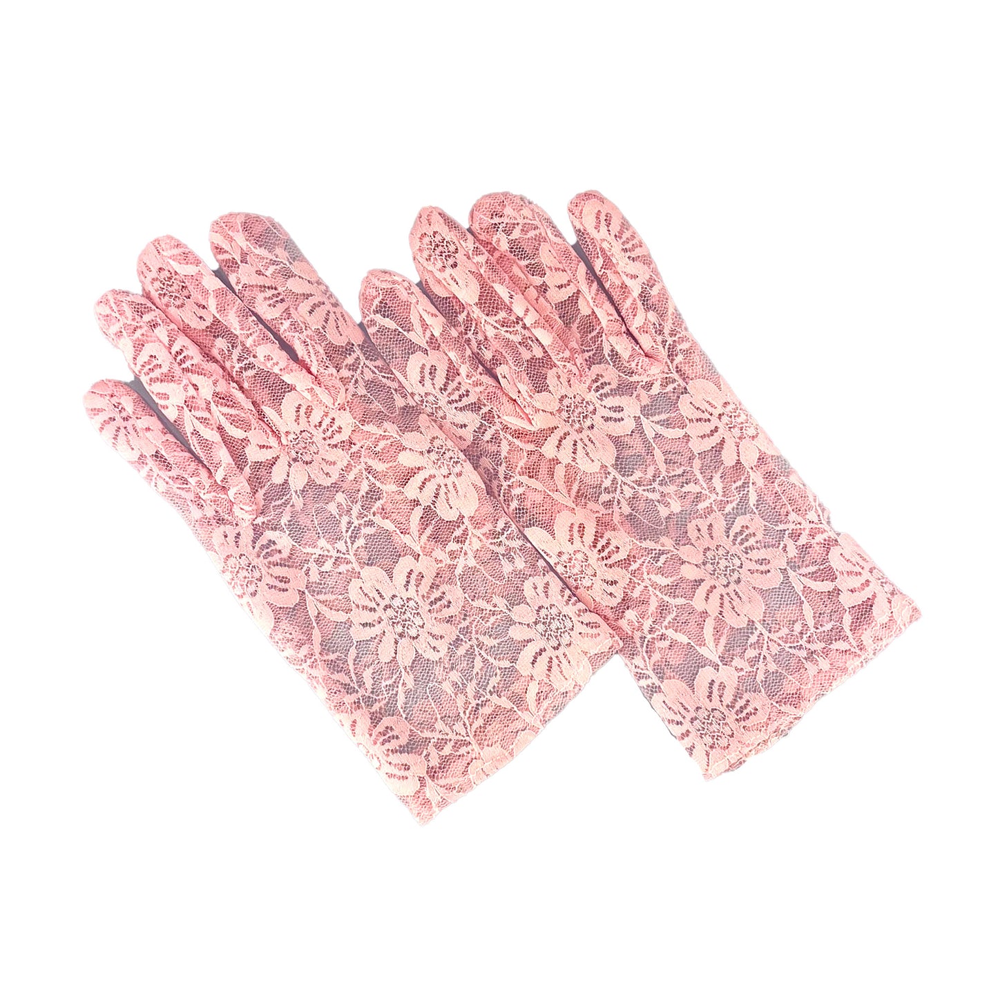 Lace Flower Wedding Gloves FG530-2-C (12pc)