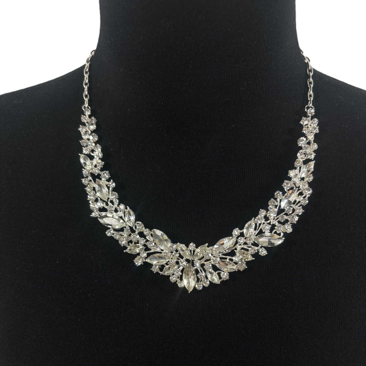 Crystal Necklace Earring Set FJN366 (1PC)