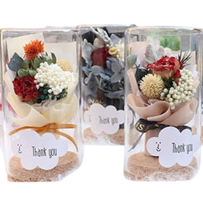Mix Artificial Flower Bouquet With Cork Bottom Case FN019 (12PC)