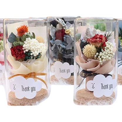 Mix Artificial Flower Bouquet With Cork Bottom Case FN019 (12PC)