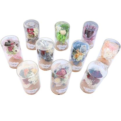 Mix Artificial Flower Bouquet With Cork Bottom Case FN019 (12PC)