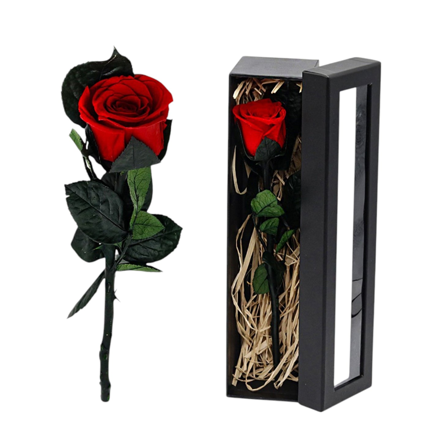 Rose Artificial Flower Box FN045 (1PC)
