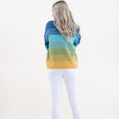Scales Pattern Gradient Cardigan FP63069 (2PC)
