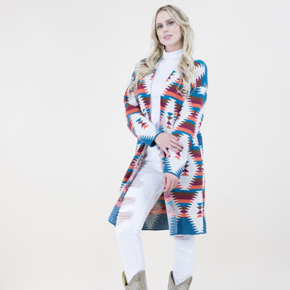 Aztec Diamond Pattern Cardigan FP64111 (2PC)